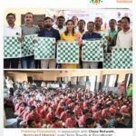 Prathima Foundation Chess Boards Distributed to Schools at Parvathagiri Mandal